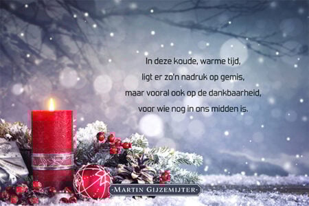 Kerstmissen - Dichtgedachten 1020